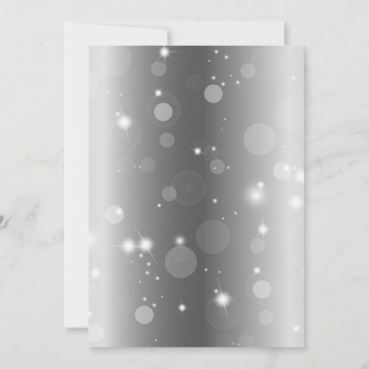 Glamoureuze Diamond Sweet 16 verjaardagsfeest Kaart (Achterkant)