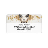 Glamoureuze Diva Vibes: Diva-ish Delights Label (Voorkant)