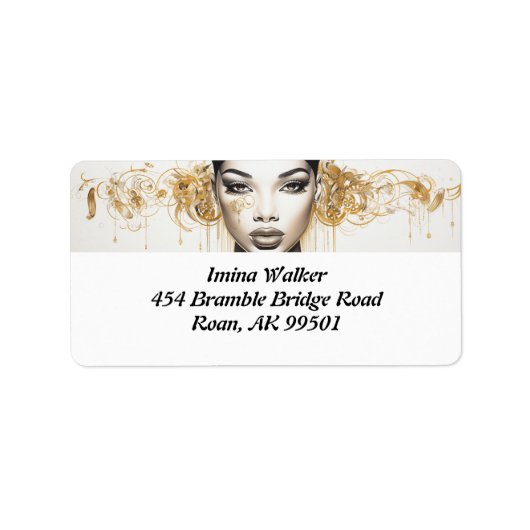 Glamoureuze Diva Vibes: Diva-ish Delights Label (Voorkant)