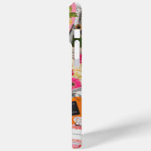 Glamoureuze Dog Party Celebration Collage Case-Mate iPhone Case (Achterkant / Links)