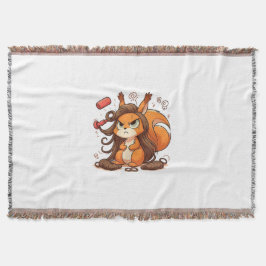 Glamoureuze Eekhoornhaardag Deken