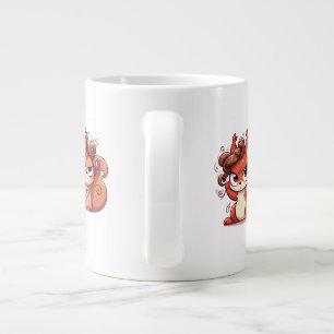 Glamoureuze Eekhoornhaardag Grote Koffiekop