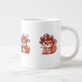 Glamoureuze Eekhoornhaardag Grote Koffiekop (Rechts)