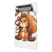 Glamoureuze Eekhoornhaardag Mini Klembord (Angled2)