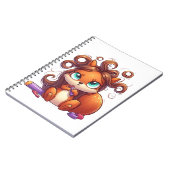 Glamoureuze Eekhoornhaardag Notitieboek (Linkerzijde)