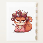 Glamoureuze Eekhoornhaardag Planner (Achterkant)