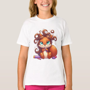 Glamoureuze Eekhoornhaardag T-shirt