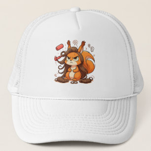Glamoureuze Eekhoornhaardag Trucker Pet