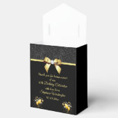 Glamoureuze elegantie verjaardag dank u bedankdoosjes (Geopend)