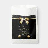 Glamoureuze elegantie verjaardag dank u bedankzakje (Voorkant)