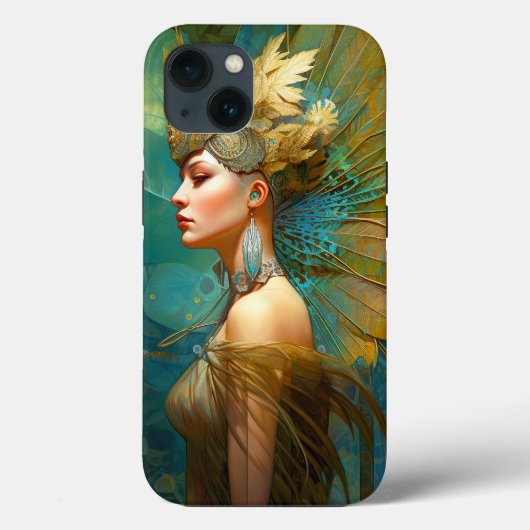 Glamoureuze Fairy Vrouw Fantasy Kunst Case-Mate iPhone Case (Achterkant)