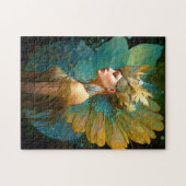 Glamoureuze Fairy Vrouw Fantasy Kunst Legpuzzel (Horizontaal)