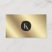 Glamoureuze Gold Folie Make-up Artist Visitekaartj Visitekaartje (Voorkant)