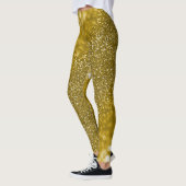 Glamoureuze gouden glitter leggings (Links)