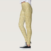 Glamoureuze gouden glitter leggings (Links)