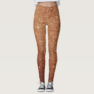 Glamoureuze gouden glitter leggings