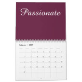 Glamoureuze inspirerend kalender (Feb 2027)