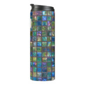 Glamoureuze Keramische Tegels Custom Name Thermosbeker (Geroteerd rechts)