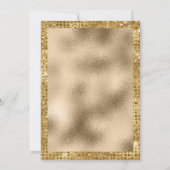 Glamoureuze kerstfeest kaart (Achterkant)