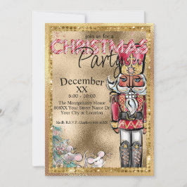 Glamoureuze kerstfeest kaart