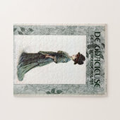  Glamoureuze Lady Mode Illustratie Legpuzzel (Horizontaal)