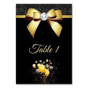 Glamoureuze legance Birthday Party Kaart