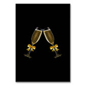 Glamoureuze legance Birthday Party Kaart (Achterkant)