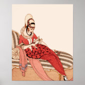 Glamoureuze Mode Gerda Wegener Poster (Voorkant)