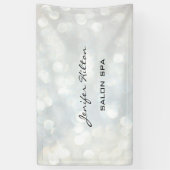 Glamoureuze moderne chique bokeh spandoek (Verticaal)