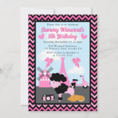 Glamoureuze Poedel Hond in Parijs Kids Verjaardag Kaart (Voorkant)