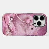 Glamoureuze Prinses Kat Gebruikt Telefoon Case-Mate iPhone Case (Achterkant (horizontaal))