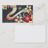 Glamoureuze profielkaart visitekaartje (Voorkant / Achterkant)