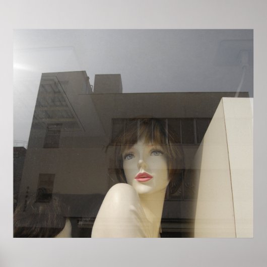 Glamoureuze reflecties poster (Voorkant)