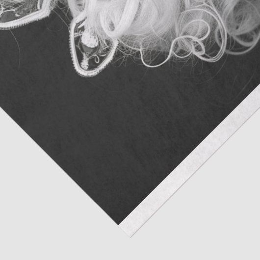 Glamoureuze Retro Zonnebril Decoupage Tissuepapier (Detail)