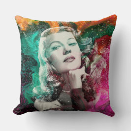 Glamoureuze Rita Hayworth Kussen