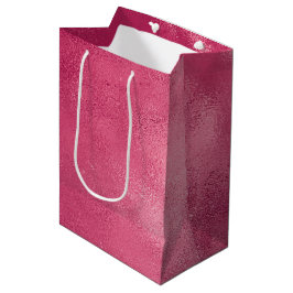 Glamoureuze Roze Bruiloftsfeest Medium Cadeauzakje