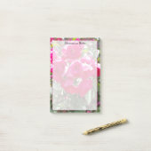 Glamoureuze Rozen Lange Post-it Post-it® Notes (Op bureau)