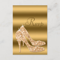 Glamoureuze RSVP Gold Stilettos