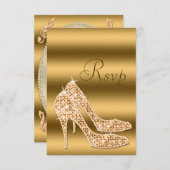 Glamoureuze RSVP Gold Stilettos (Voorkant / Achterkant)