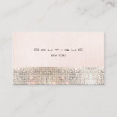 Glamoureuze schoonheid en Mode Visitekaartje (Voorkant)