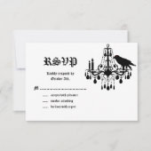 Glamoureuze skeletten RSVP (Voorkant)