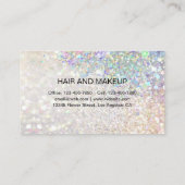 Glamoureuze Sparkly Glitter Lip Gloss Kiss Visitekaartje (Achterkant)