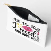 Glamoureuze sprankelende lippen accessoire etui (Open)