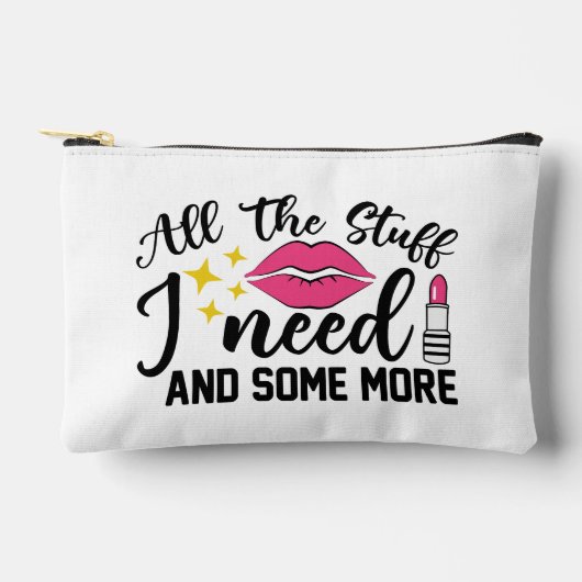 Glamoureuze sprankelende lippen accessoire etui (Voorkant)