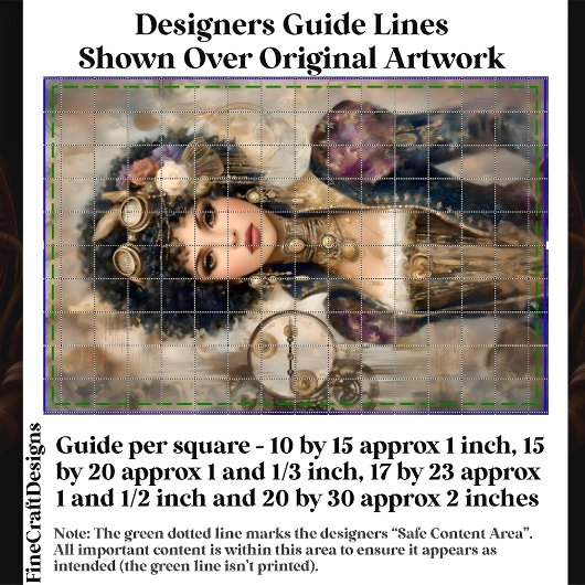 Glamoureuze Steampunk Vrouw DM2L Decoupage Tissuepapier