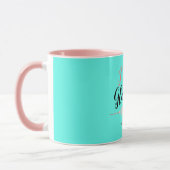 Glamoureuze verpleegkundige spuit medisch schattig mok (Links)