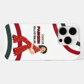 Glamoureuze vrouw Case-Mate iPhone case (Achterkant (horizontaal))