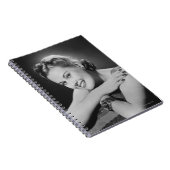 Glamoureuze vrouw notitieboek (Rechterzijde)