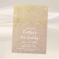 Glamoureuze Winter Glitter 30e verjaardag