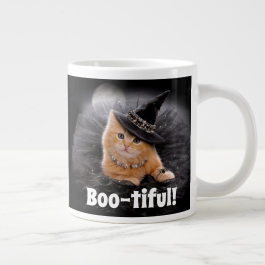 Glamoureuze Witch Kitten Grote Koffiekop (Rechts)